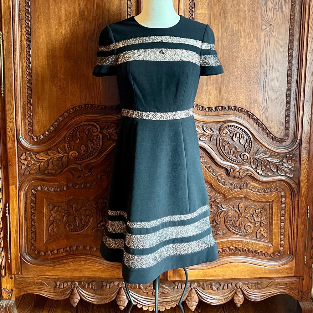 NWT BCBGMAXAZRIA ‘Kalli’ Dress (Black, Size 0)